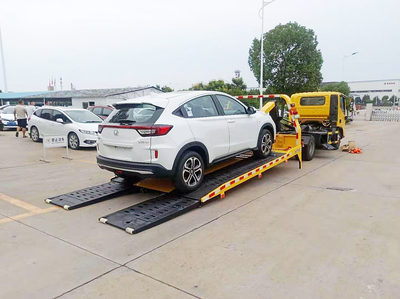 程力專用汽車二十二分公司 國六江淮駿鈴V5藍牌清障車，專業道路救援新選擇